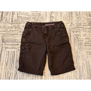 DKNY Jeans women's size 4 brown cargo mid-rise shorts